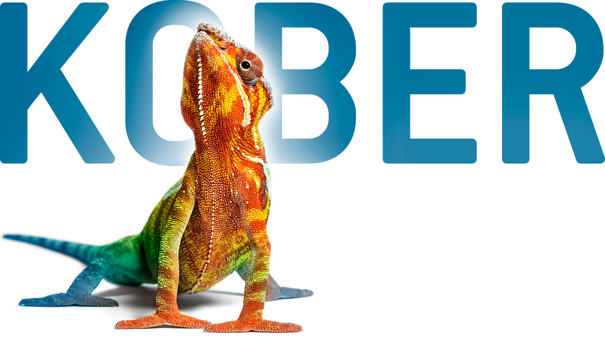 Logo und Unternehmensbild der Werbeagentur Kober.